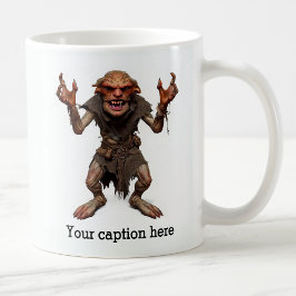 Inre Beasten i tidigt Morgon, oblindad Kaffemugg