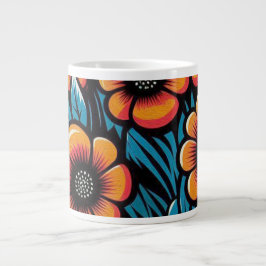 Inre Blomning Jumbo Mugg