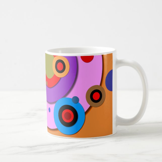 Inre Cirklar #1 Kaffemugg (Höger)