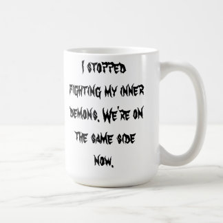 Inre demoner kaffemugg