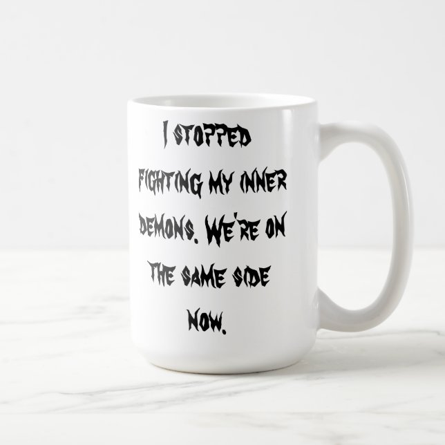 Inre demoner kaffemugg (Höger)