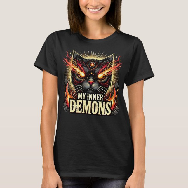 inre demoner t shirt (Framsida)