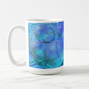 Inre flöde VI - Aqua & Azuregalax Kaffemugg