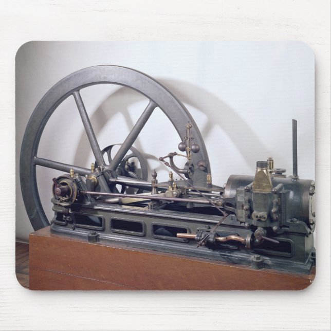 Inre förbränningsmotor musmatta (Framsidan)