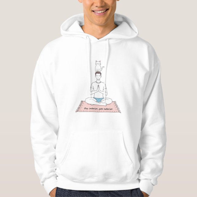 Inre Fred, Yttre Katt Hoodie (Framsida)