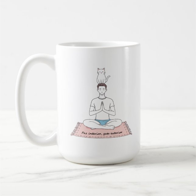 Inre Fred, Yttre Katt Kaffemugg (Vänster)