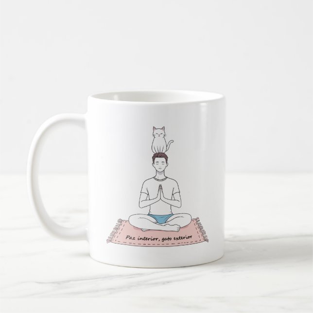 Inre Fred, Yttre Katt Kaffemugg (Vänster)