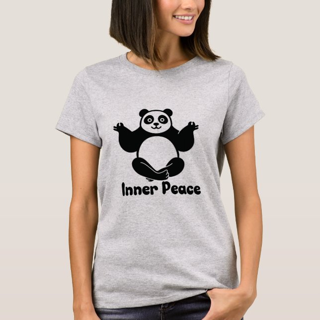 Inre fredstest - Hitta din Lugn inom T Shirt (Framsida)