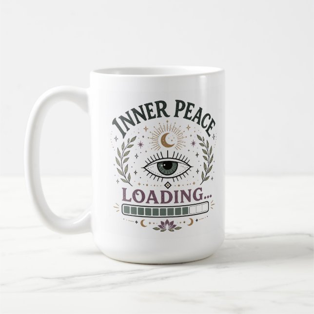 Inre frid laddar… Mugg (Vänster)