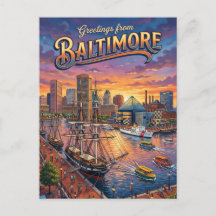 Inre hamnen, Baltimore USA