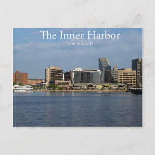 Inre hamnen i Baltimore Vykort