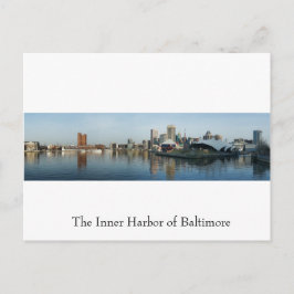 Inre hamnen i Baltimore Vykort