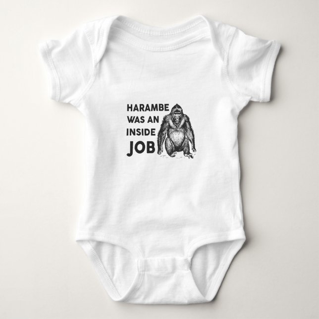 Inre jobb Harambe Tröja (Framsida)