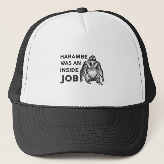 Inre jobb Harambe Truckerkeps (Framsida)