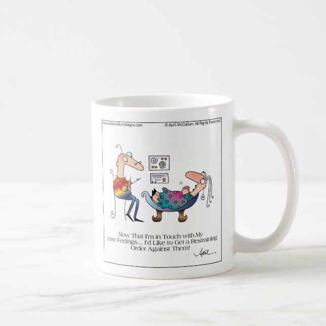 INRE KÄNSLOR vid April McCallum Kaffemugg (Höger)