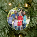 Inre lagstiftning | Sentimental Photo Keepsakjulen Julgransprydnad Keramik<br><div class="desc">Fira det speciella bandet med dina lagar den här julhelgen med vår In-Laws Sentimental Photo Keepsak jul Ceramic Ornament. Med den här personligens prydnadsföremål kan du använda ett foto från en familj som är älskad och som hedrar den anslutning du med din familj. Det är ett tänkbart sätt att uttrycka...</div>