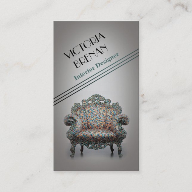 Inre märkes- möblemangvisitkortmall visitkort (Framsida)