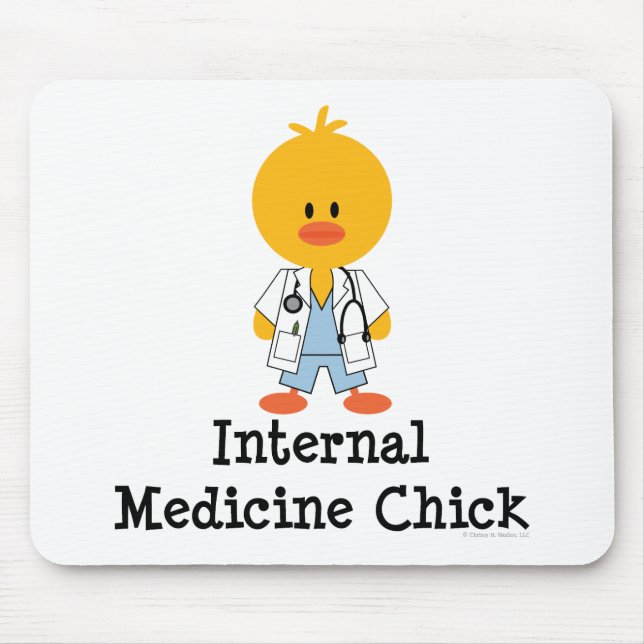 Inre medicinchick Mousepad Musmatta (Framsidan)
