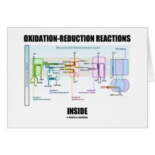 Inre Oxidation-Förminskning reaktioner Hälsningskort