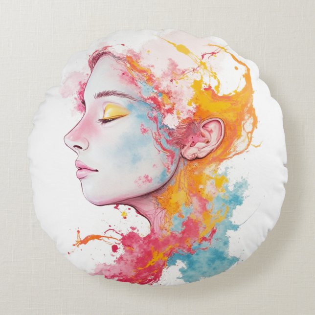 Inre radie rund kudde (Framsidan)