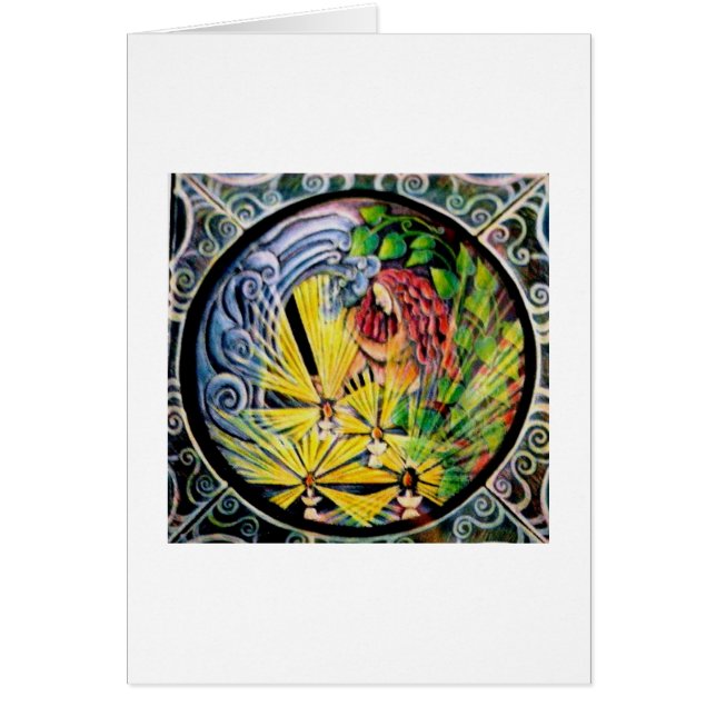 Inre resaMandala Hälsningskort (Framsidan)