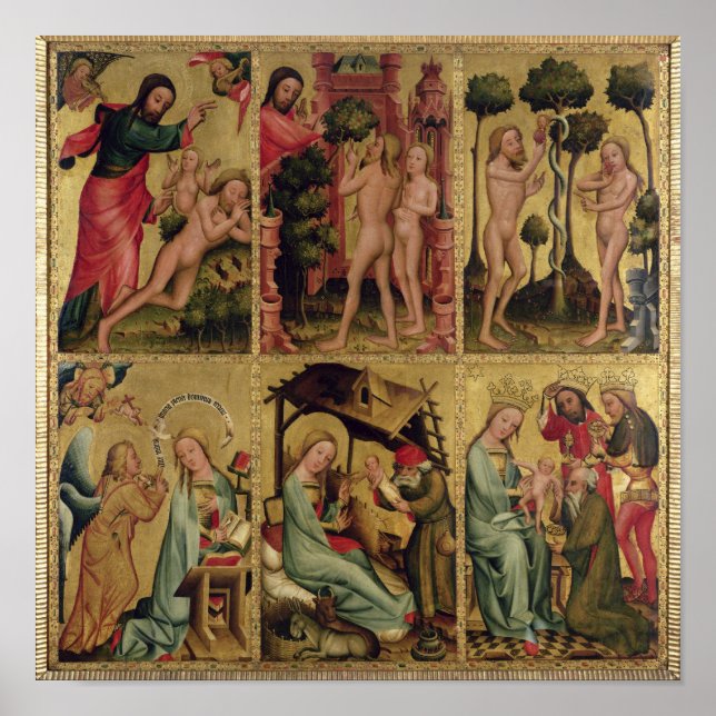 Inre right wing i högAltar Poster (Framsidan)