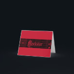 Inre rojo för Rockstar Giginbjudan Inbjudan<br><div class="desc">Vagga inbjudan för temapartyet för agenten för groupien för klubben för fläkten för gillande för listner för gigen för händelsen för n-rullpartyet</div>