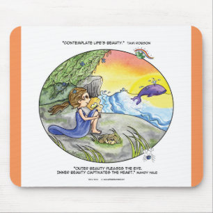 Inre skönhet MousePad Musmatta