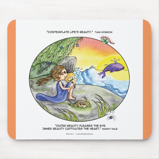 Inre skönhet MousePad Musmatta (Framsidan)