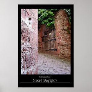 Inre slott Vägg-Heidelberg, Tyskland Poster