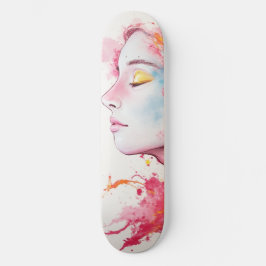Inre strålglans mini skateboard bräda 18,5 cm