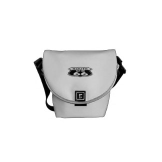 Inre tryck för mini- messenger bag - rutt 66
