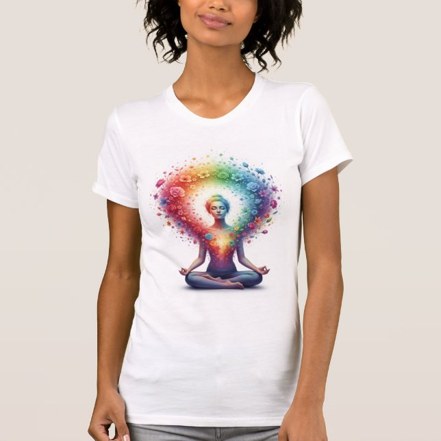 Inre Uppriktighets Blomning T Shirt (Framsida)