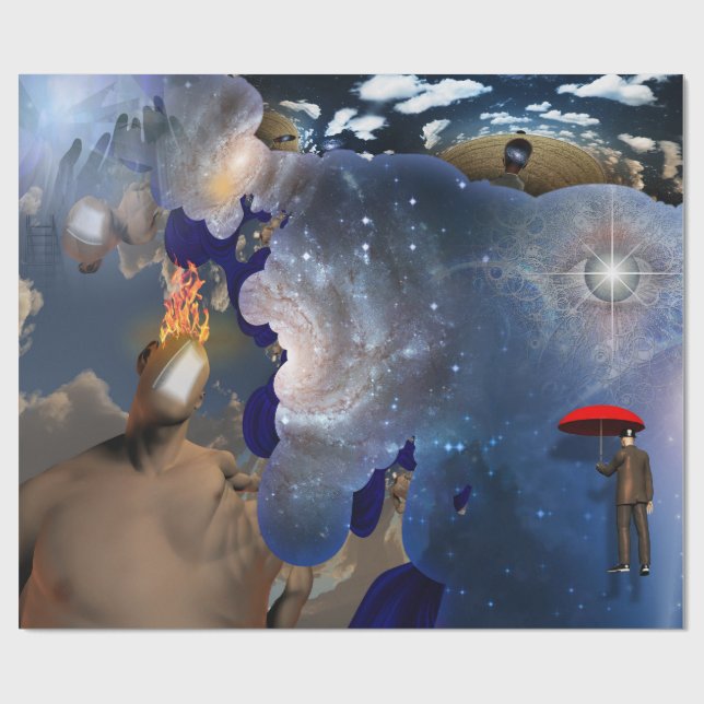 Inre utrymme presentpapper (Platt)