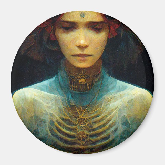 Inre vy för Fantasy Sci-Fi Magnet (Framsidan)