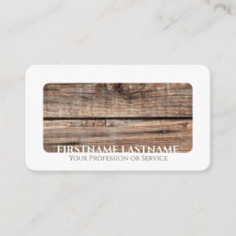 Inredingsdesign elegant av vitvirke i gräns träd visitkort