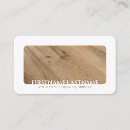 Inredingsdesign elegant av vitvirke i gräns träd visitkort