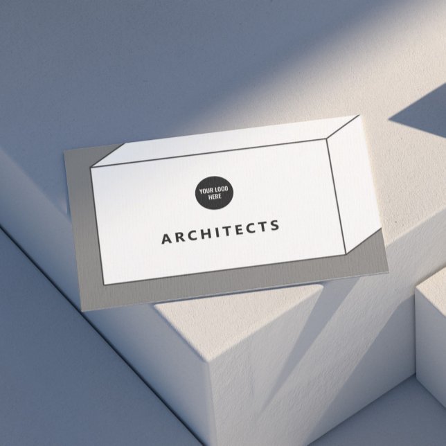 Inredingsdesign för arkitekturens huvudplanering visitkort (Perfect for business)