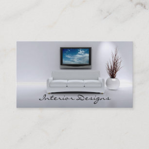 Inredingsdesignvisitkort Visitkort