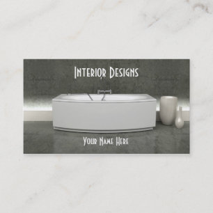Inredingsdesignvisitkort Visitkort