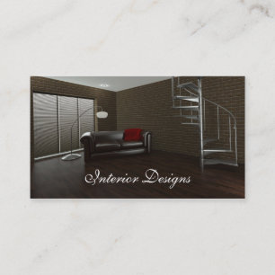Inredingsdesignvisitkort Visitkort
