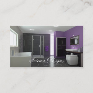 Inredingsdesignvisitkort Visitkort