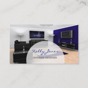 Inredingsdesignvisitkort Visitkort