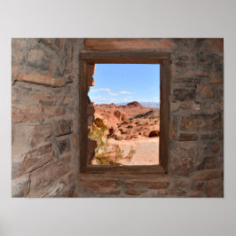 Inredningsvy av Valley of Fire Poster