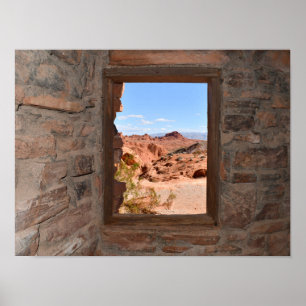 Inredningsvy av Valley of Fire Poster