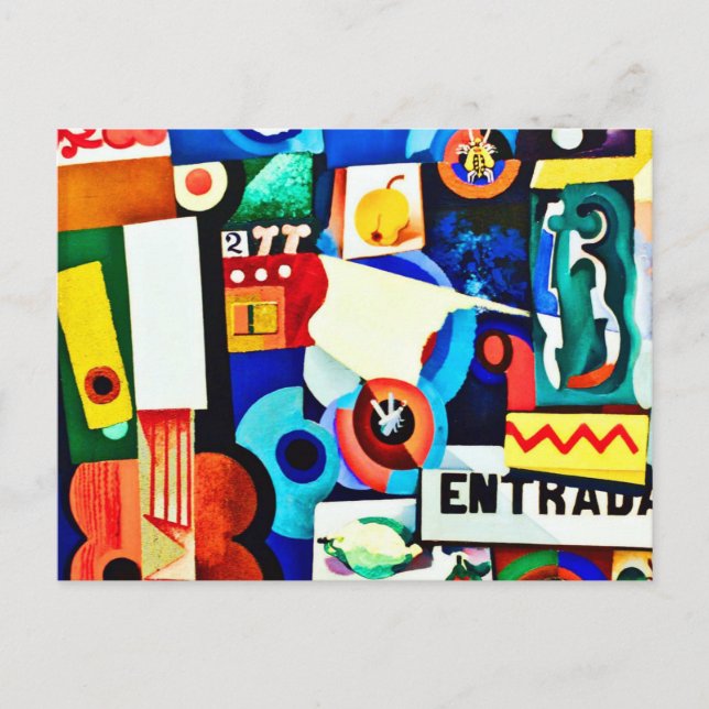 Inresa för Amadeo de Souza-Cardoso Vykort (Framsida)