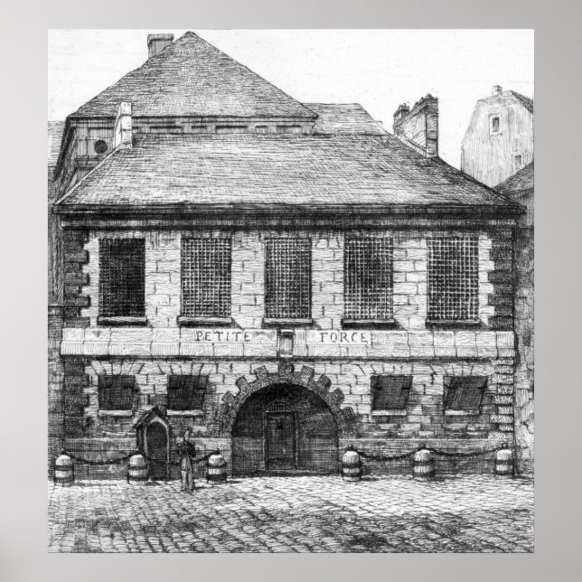 Inresa till fängelset "La Petite Force" Poster (Framsidan)