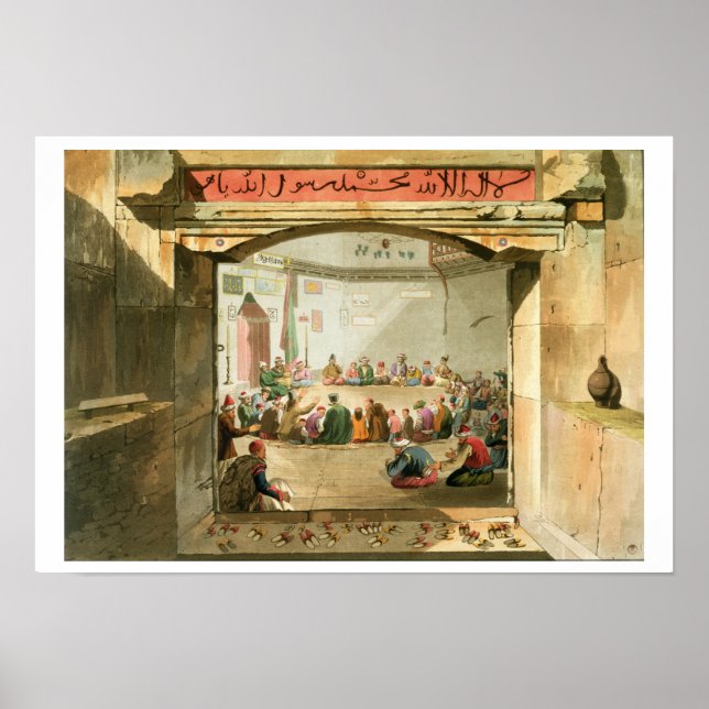 Inresan till Torn vid Vinden, Aten, för Poster (Framsidan)