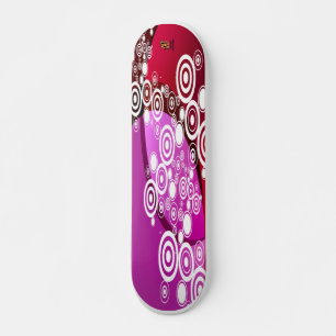 Inringad Old School Skateboard Bräda 21,6 Cm