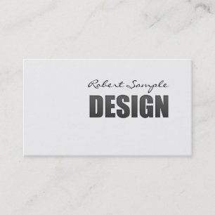 Inristad design visitkort